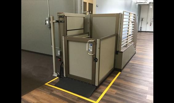 vertical wheelchair lift